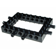 Lego kostka 6x8, černá (32532c01 BLACK)